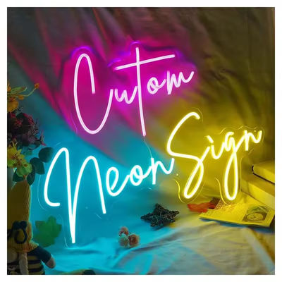 satın al Pembe Mor Beyaz Romantik Flex Yüksek Parlaklık Neon Logo İşareti LED Çevrimiçi üretim