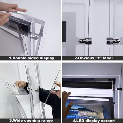satın al 2835 LED Çizgi Işık Kutusu Reklamcılık Enerji tasarrufu Kristal LED Işık Kutusu Ekranı DC12V Çevrimiçi üretim