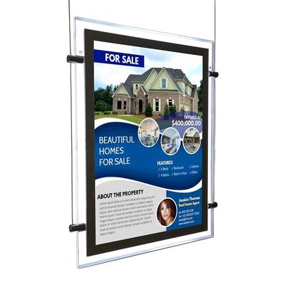 satın al Marka Vitrine Akrilik İnce Işıklandırılmış Kristaller LED Lightbox Çevrimiçi üretim
