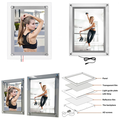 satın al BD-A4 Kristal LED Işıklı Poster Panosu Çevrimiçi üretim