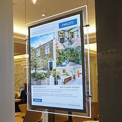 satın al Window Hanging Display Crystal Acrylic Light Box  Çevrimiçi üretim