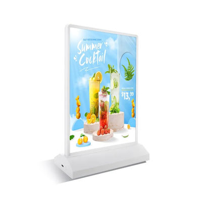 A4 Masa Standı Menü Ekran Taşı Reklam Panosu Şarj edilebilir Işık Kutusu