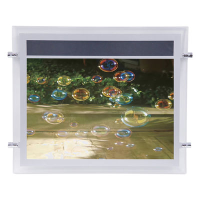 Özelleştirilebilir Tek Yan Kristal Işık Kutusu DC12V DC24V LED Işık Şerit