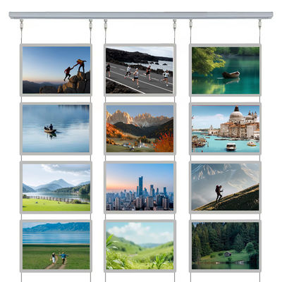 110X80X10 Cm Tek Paket Büyüklüğü Ekoloji Dostu LED Işıklandırma ile Arkaplanlı Işık Kutusu